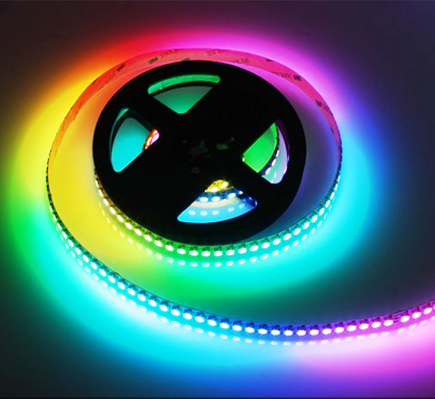 ليد شريط ملون Led Strip RGB - شركة ناب المضيء التجارية
