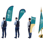 Flag Stand Display & Backpack Flag