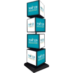 Lighted box stand - ستاند مكعبات مضيء