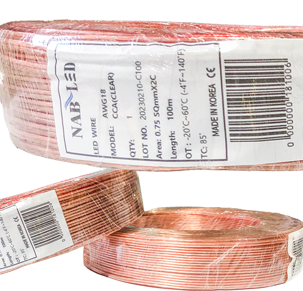 سـلـك نـحـاس كوري شفاف Clear Korean Copper Wire