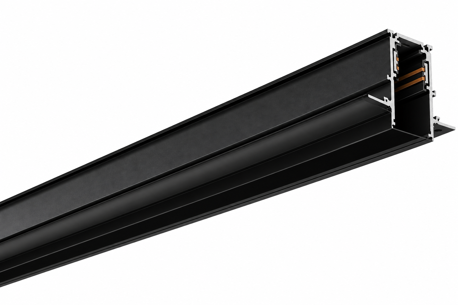 2C3GDT2207-C مسار الإضاءة المغناطيسي الغاطس Recessed Track Rail - 2C3GDT2207-C - الصورة 1