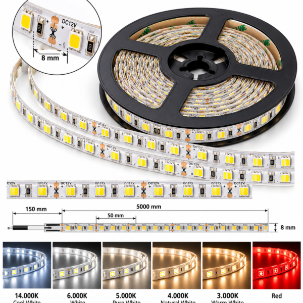 LED-2835-120dots/m Flexible strip light