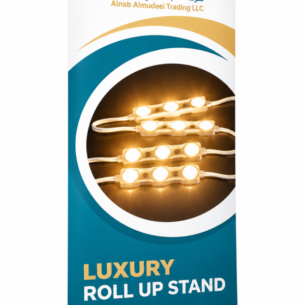 ستاند رول أب فاخر Luxury Roll Up Stand Display