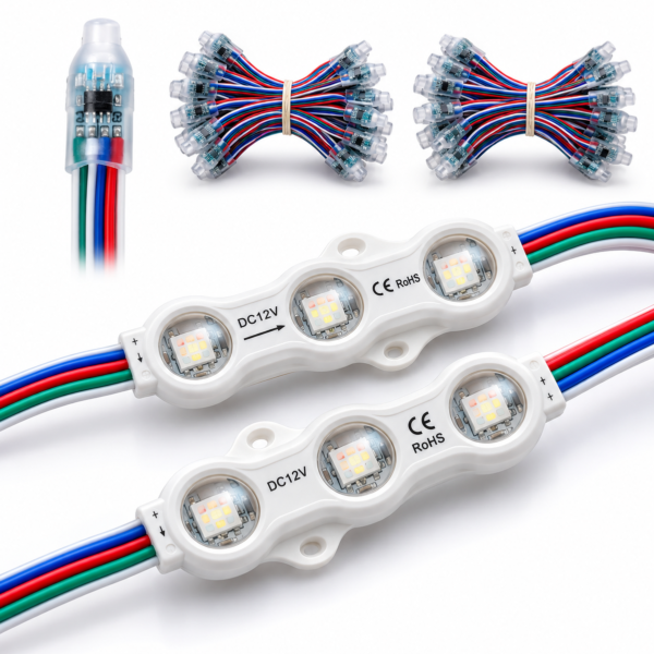 وحدة إضاءة ليد (RGB) LED (RGB) Module