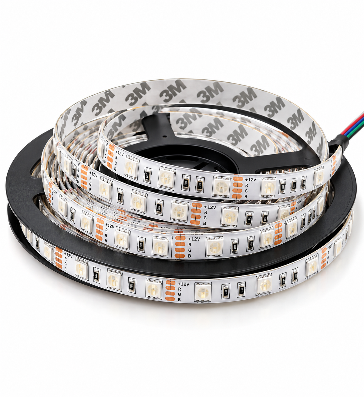 RGB_Strip DataSheet (1) شريط إضاءة مرن ملون LED-5050 Flexible strip light - الصورة 1