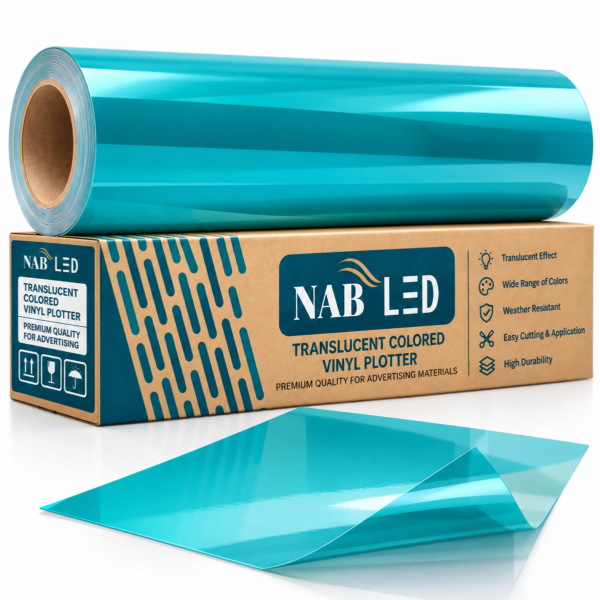 فينيل بلوري ملون للرسم Translucent Colored Vinyl Plotter